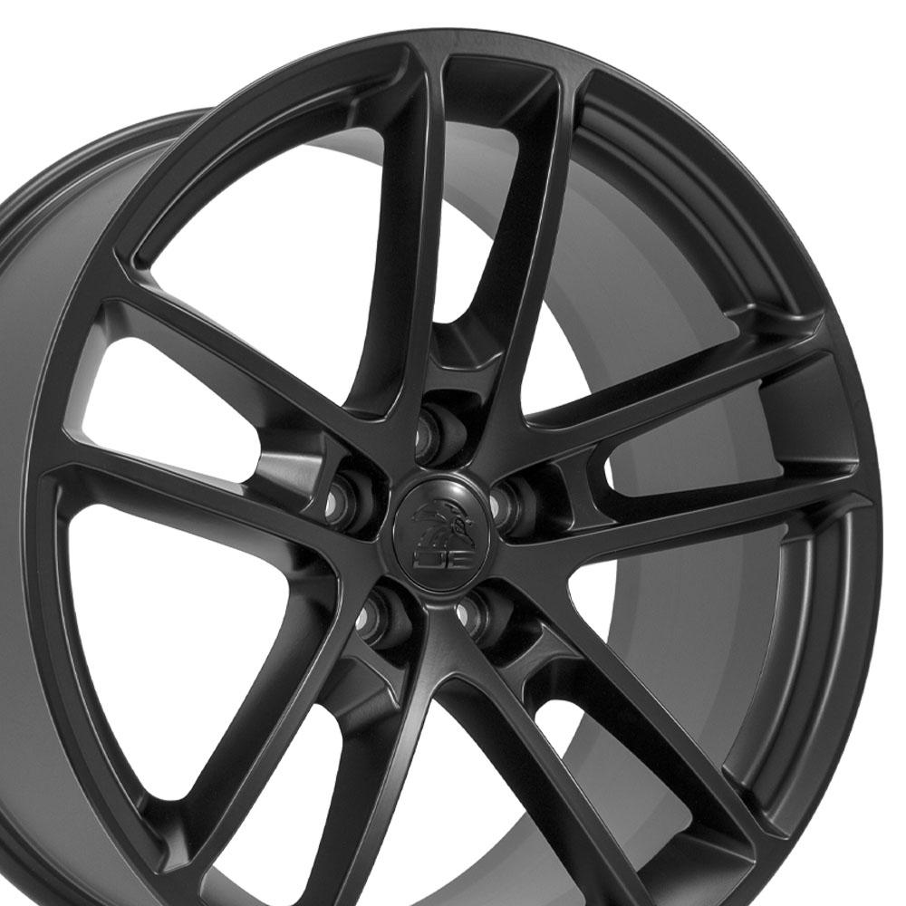 20" Replica DG23 fits Dodge Challenger Satin Black