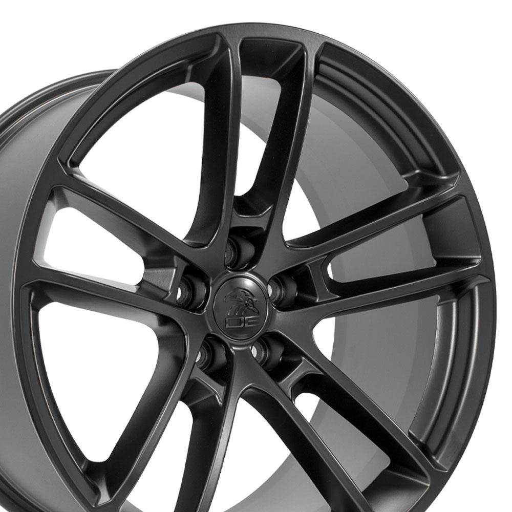 20" Replica DG23 fits Dodge Challenger Satin Black