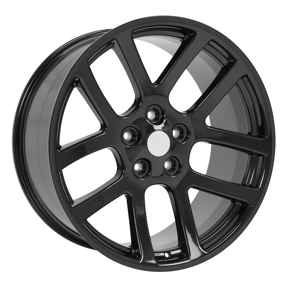 22" Replica DG51 fits Dodge RAM Black