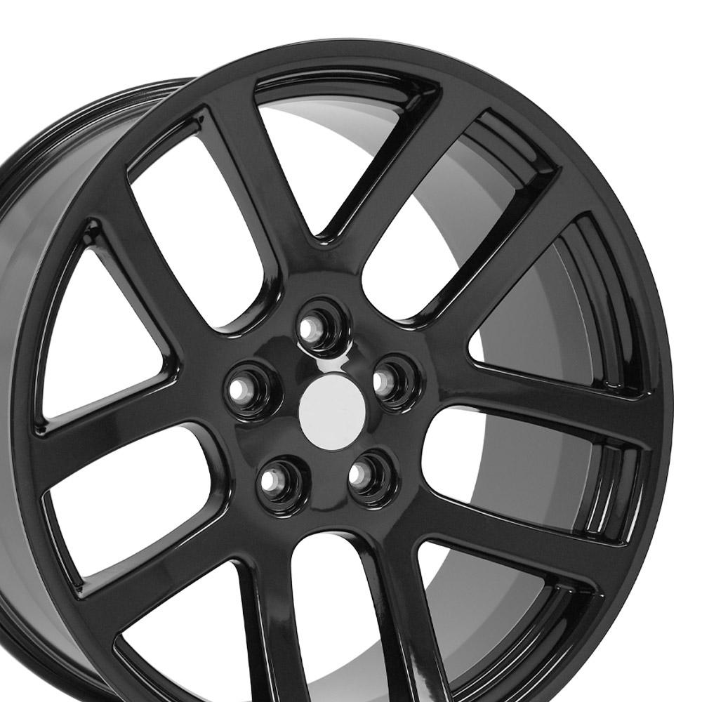22" Replica DG51 fits Dodge RAM Black
