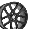 22" Replica DG51 fits Dodge RAM Black