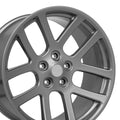 22" Replica DG51 fits Dodge RAM Gunmetal