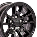 17" Replica DG55 fits Dodge RAM Rebel Black