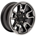 17" Replica DG55 fits Dodge RAM Rebel Polished w/Satin