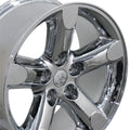 20" Replica Wheel DG56 Fits Dodge RAM Rim Chrome Wheel