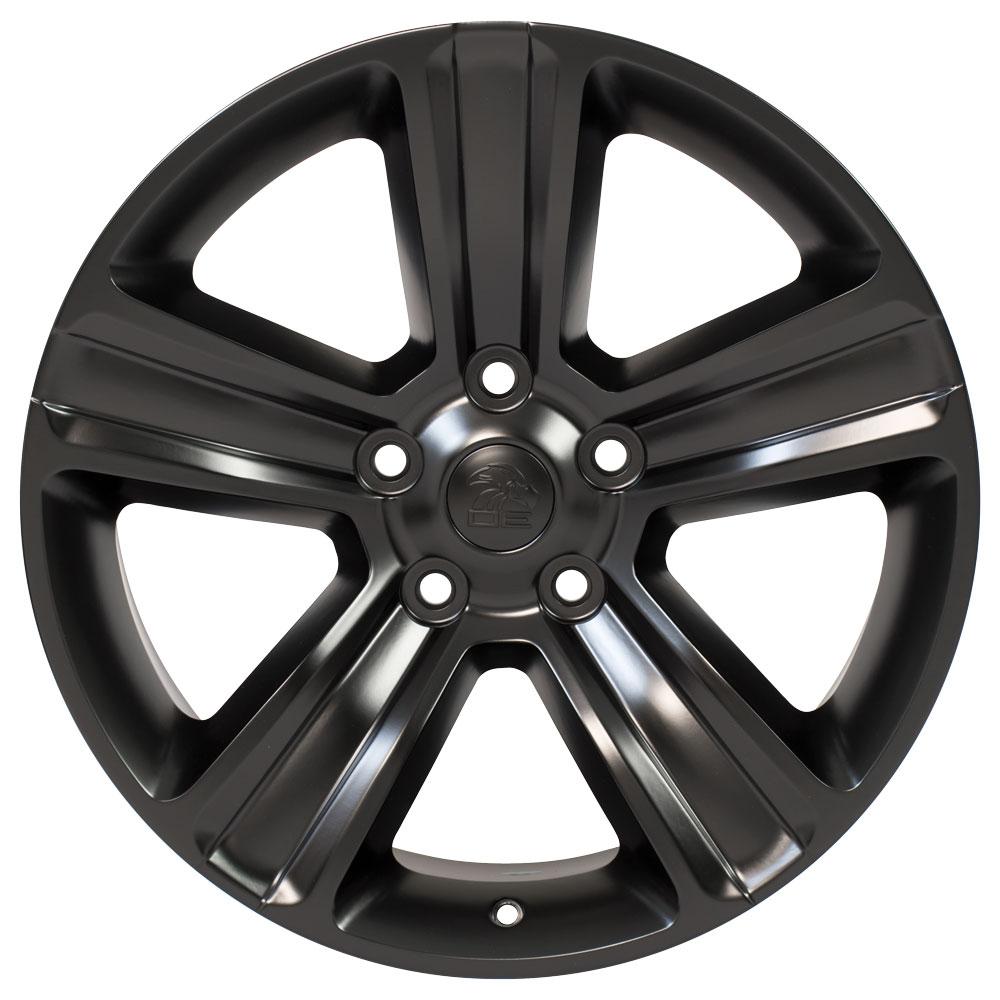 20" Replica DG65 fits Dodge RAM Black