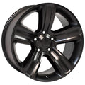 20" Replica DG65 fits Dodge RAM Black