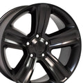 20" Replica DG65 fits Dodge RAM Black