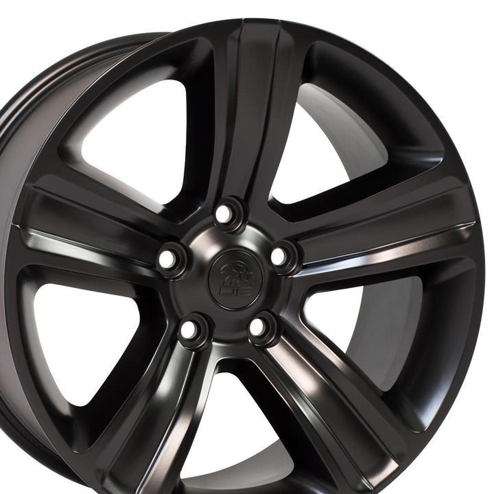 20" Replica DG65 fits Dodge RAM Black