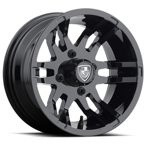 Fairway Alloys - FLEX UTV 12X6 GLOSS BLACK -23MM