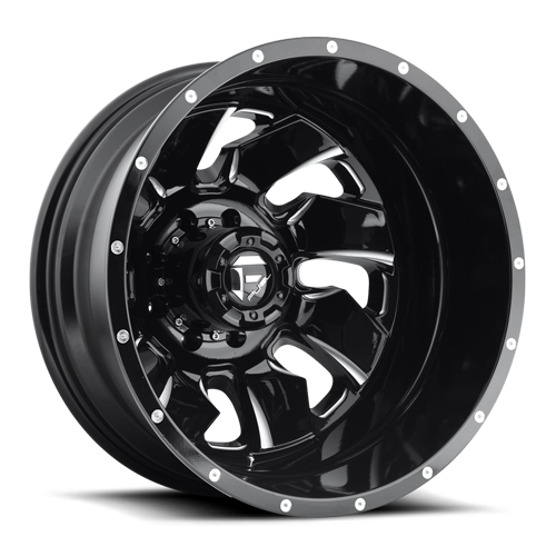 Fuel 1PC - CLEAVER DRW 20X8.25 8X210 -221 NBL (DR)