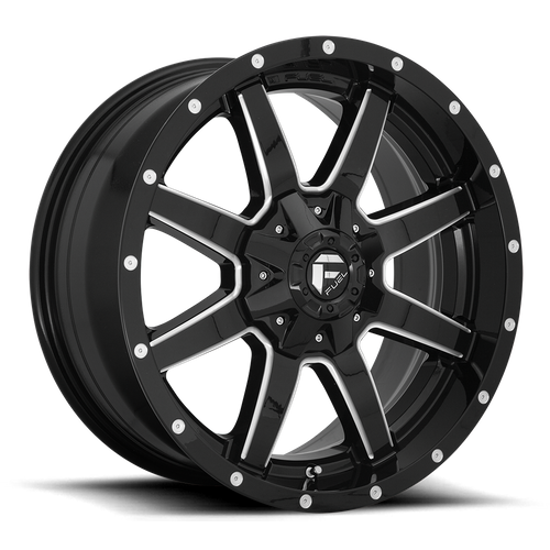 Fuel 1PC - D610 MAVERICK 22X10 6X135/5.5 NBL -24MM