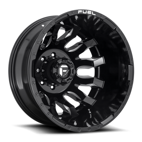 Fuel 1PC - BLITZ DRW 20X8.25 8X6.5 -265 NBL (R)