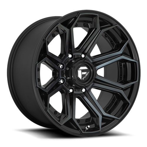 Fuel 1PC - SIEGE 20X10 8X180 124 MLT -18