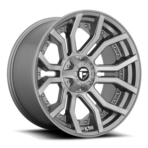 Fuel 1PC - RAGE PLTNM 20X10 8X180 124.2 GLRT -18