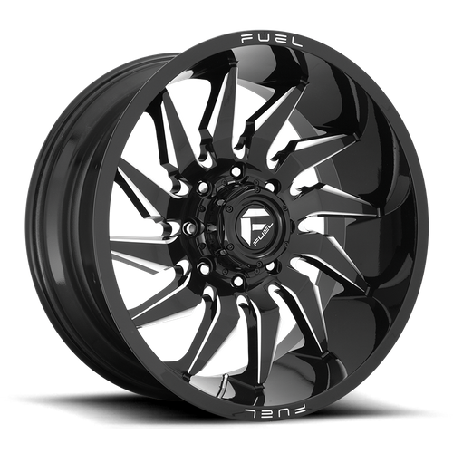 Fuel 1PC - D744 SABER 22X12 8X170 125.1 NBL -44MM