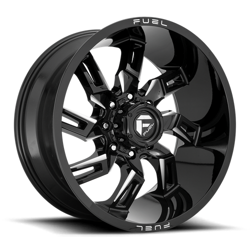 Fuel 1PC - D747 LOCKDOWN 22X10 8X6.5 125.2 NBL -18M