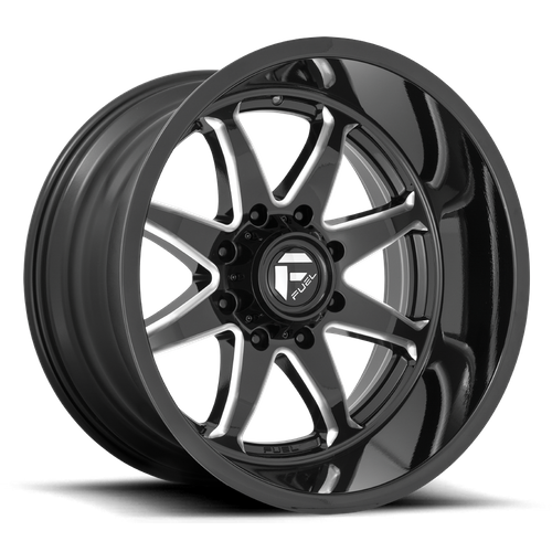 Fuel 1PC - D749 HAMMER 22X12 5X5 71.5 NBL -44MM