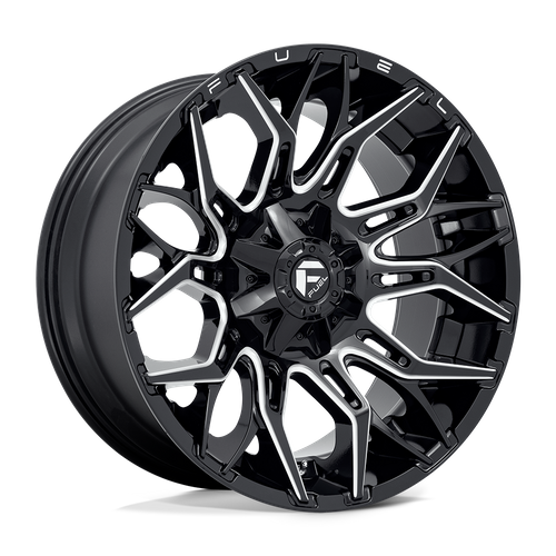 Fuel 1PC - TWITCH 22X10 8X180 124.3 NBL -18MM