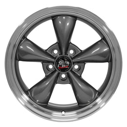 FR01 17x8 Anthracite with Machined Lip WHEELS