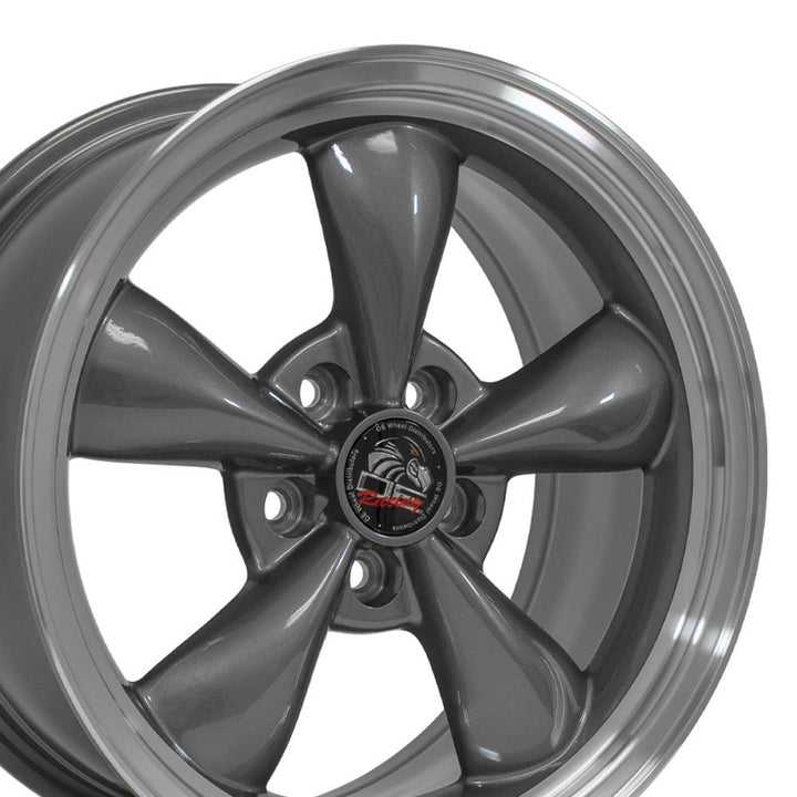 17" Replica FR01 fits Ford Mustang Bullitt Gunmetal