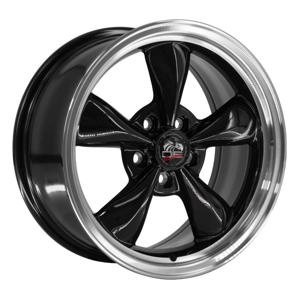 17" Replica FR01 fits Ford Mustang Bullitt Black