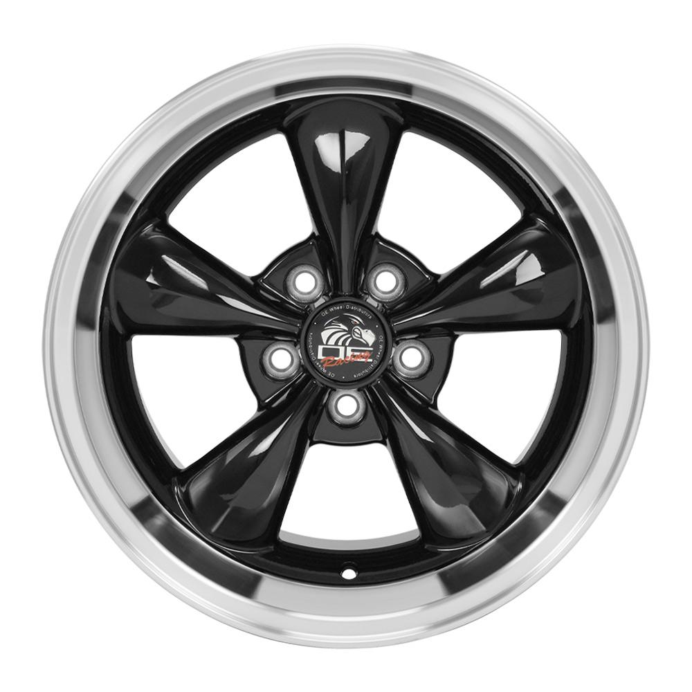 17" Replica FR01 fits Ford Mustang Bullitt Black