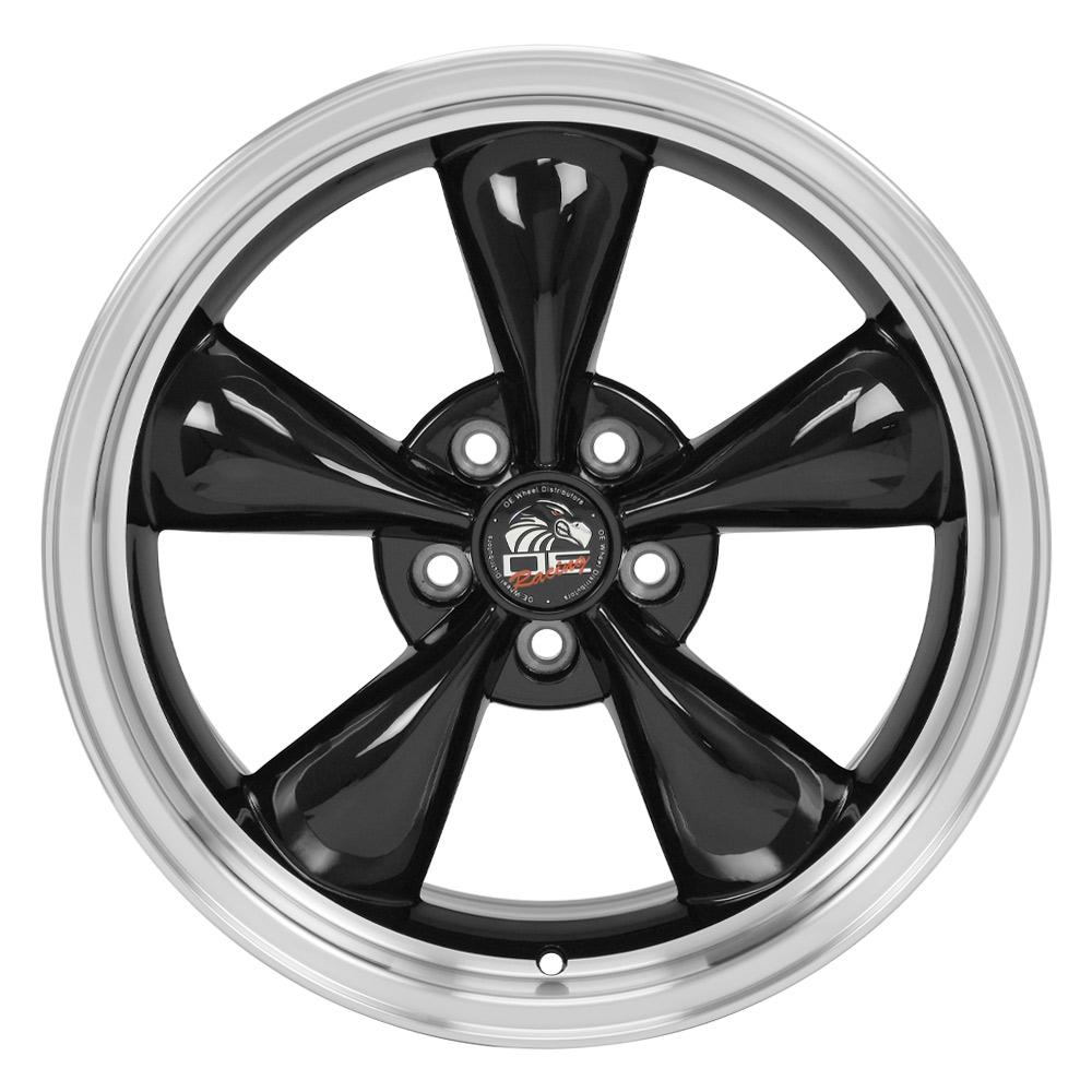 18" Replica FR01 fits Ford Mustang Bullitt Black