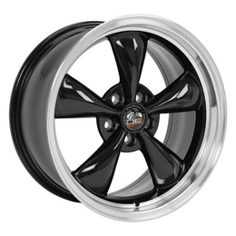 FR01 18x9 Black with Machined Lip WHEELS
