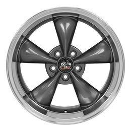 FR01 18x10 Anthracite with Machined Lip WHEELS