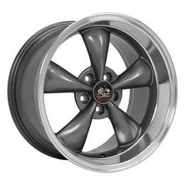 FR01 18x10 Anthracite with Machined Lip WHEELS