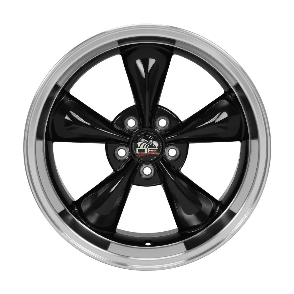 18" Replica FR01 fits Ford Mustang Bullitt Black