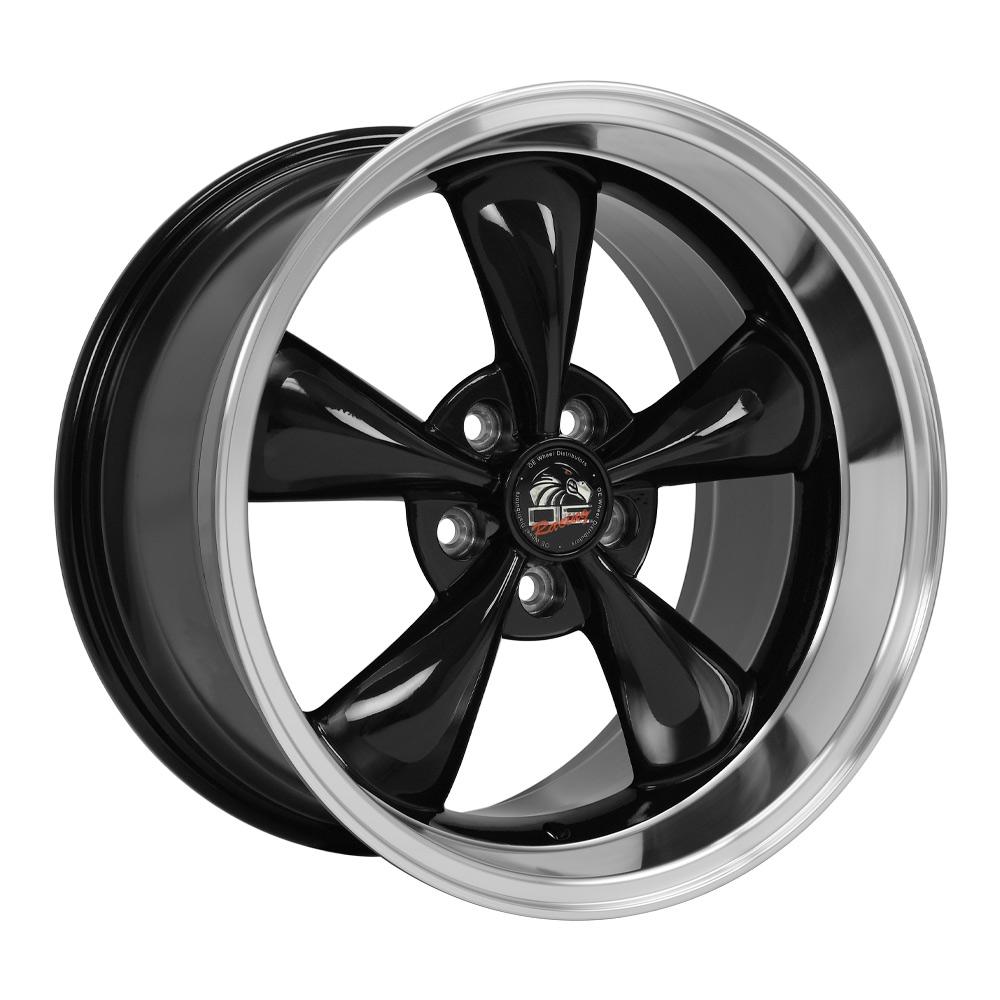 18" Replica FR01 fits Ford Mustang Bullitt Black