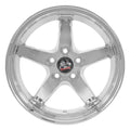 17" Replica FR04 fits Ford Mustang Cobra Chrome