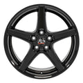 18" Replica FR06B fits Ford Mustang Saleen Black