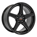 18" Replica FR06B fits Ford Mustang Saleen Black