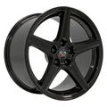 18" Replica FR06B fits Ford Mustang Saleen Black
