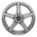 18" Replica FR06B fits Ford Mustang Saleen Chrome