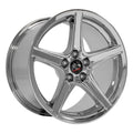 18" Replica FR06B fits Ford Mustang Saleen Chrome