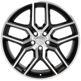 FR73 20x9 Black Machined WHEELS