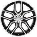 20" Replica FR73 fits Ford Explorer Black Mach'd