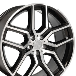 FR73 20x9 Black Machined WHEELS