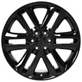 22" Replica FR76 fits Ford F150 Gloss Black
