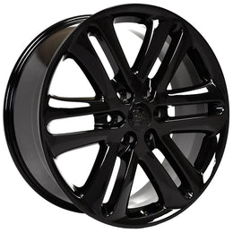 FR76 22x9 Gloss Black WHEELS