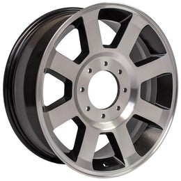 FR78 20x8 Satin Black Machined WHEELS