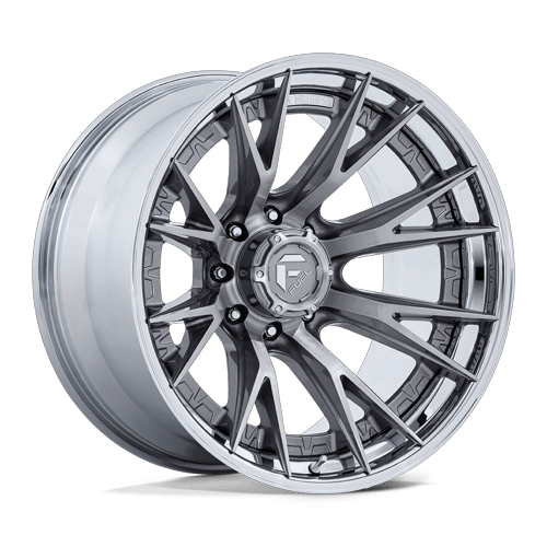 Fuel 1PC - CATALYST 22X12 8X170 125 -44 PLTNM CHR