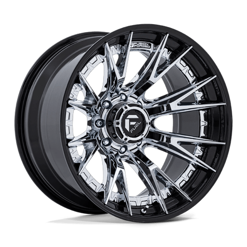 Fuel 1PC - CATALYST 20X10 8X170 125 -18 CHR G-BLK