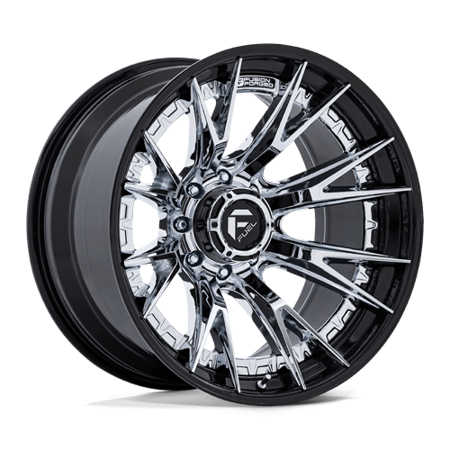 Fuel 1PC - CATALYST 24X12 8X170 125 -44 CHR G-BLK