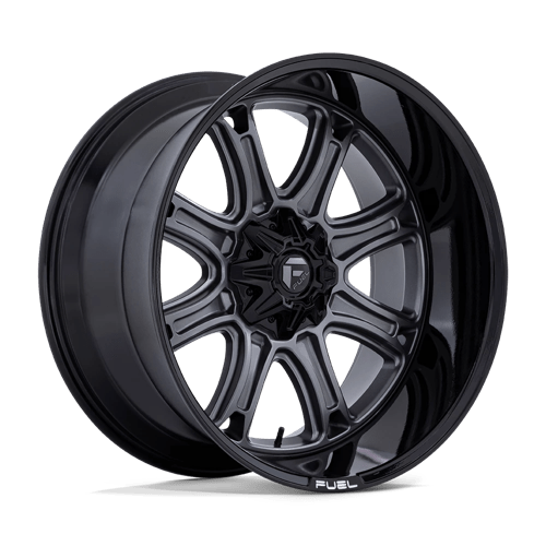 Fuel 1PC - DARKSTAR 22X10 8X6.5 125 -18 M-GMTL BLK