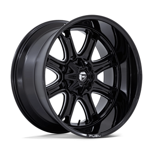 Fuel 1PC - DARKSTAR 22X10 6X4.5/5.5 -18 G-BLK MILL